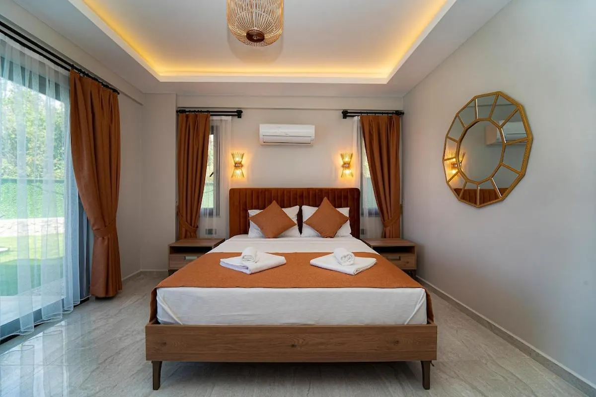 Holiday Villa With Sea View And Heated Pool Villa Mariposa 费特希耶 土耳其