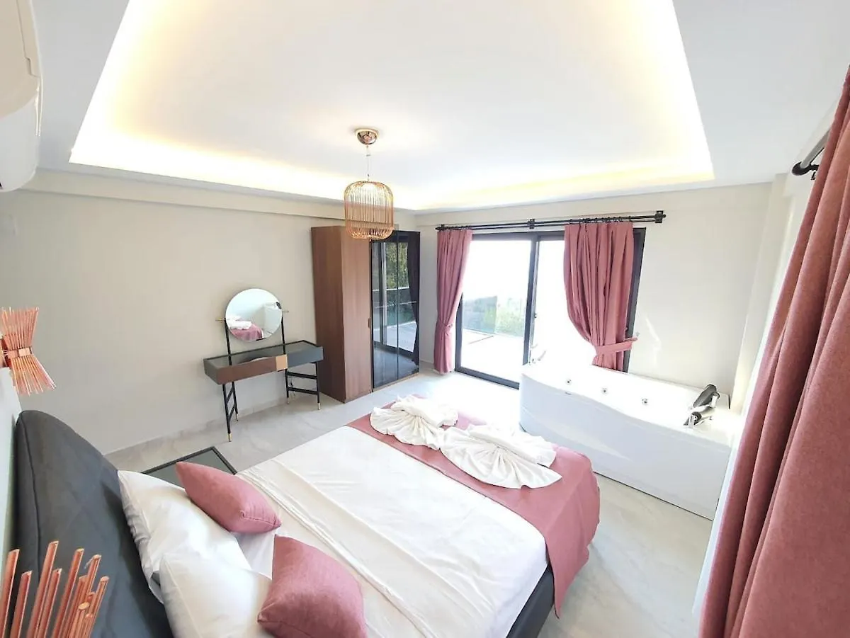 Holiday Villa With Sea View And Heated Pool Villa Mariposa 费特希耶 土耳其