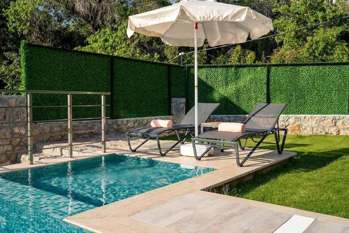 Holiday Villa With Sea View And Heated Pool Villa Mariposa Fethiye