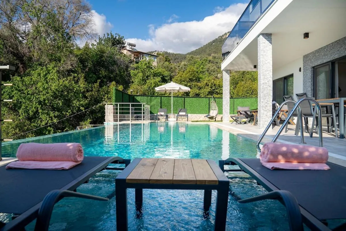 Holiday Villa With Sea View And Heated Pool Villa Mariposa Fethiye 0*,