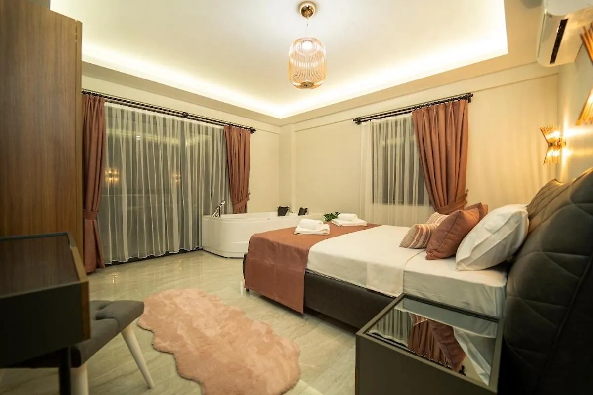 Holiday Villa With Sea View And Heated Pool Villa Mariposa 费特希耶